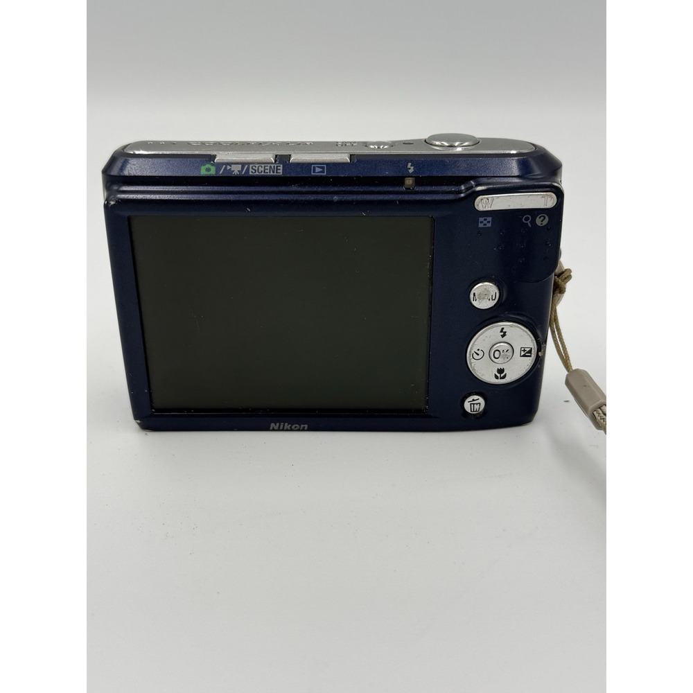 Nikon COOLPIX L18 Blue Digital Camera 8MP Point & Shoot Lens Error Parts Repair